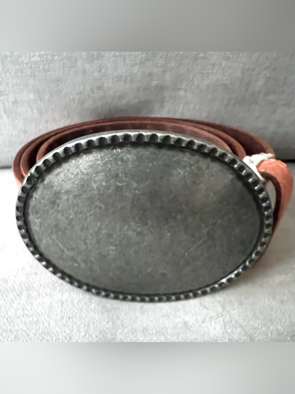 Free People Duke Concho Belt in Peachie Pie Size S/M NWT - Picture 2 of 8